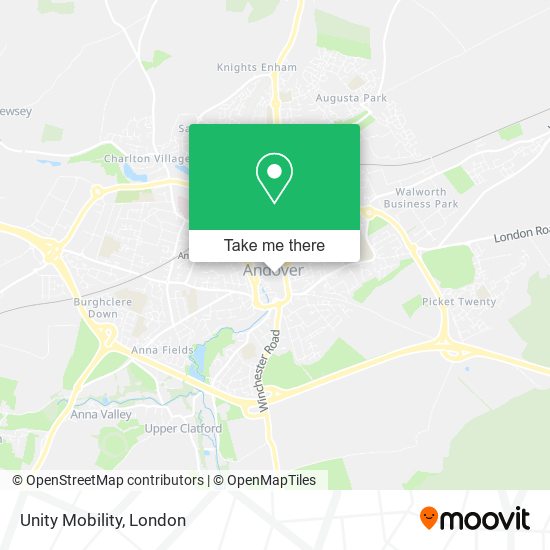 Unity Mobility map