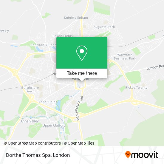 Dorthe Thomas Spa map