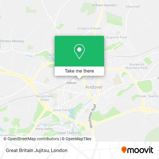 Great Britain Jujitsu map