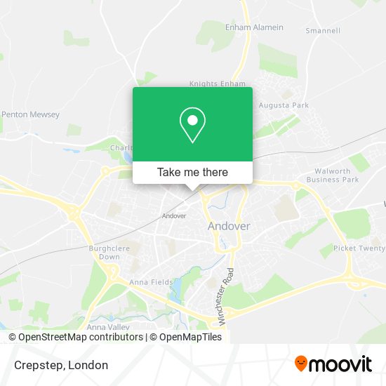 Crepstep map