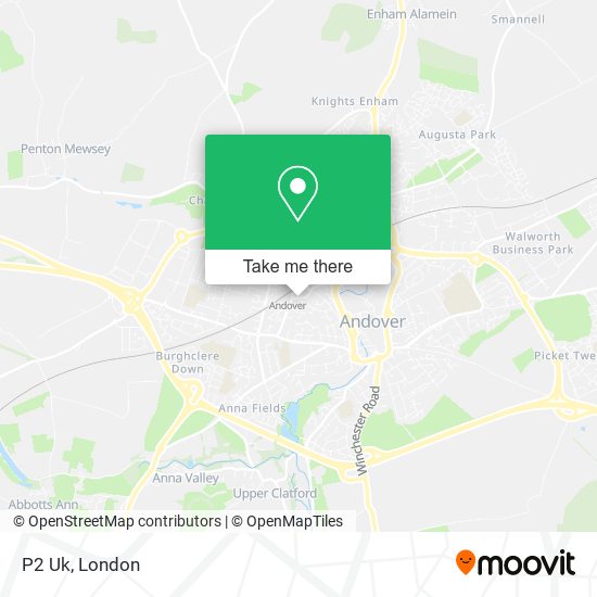 P2 Uk map