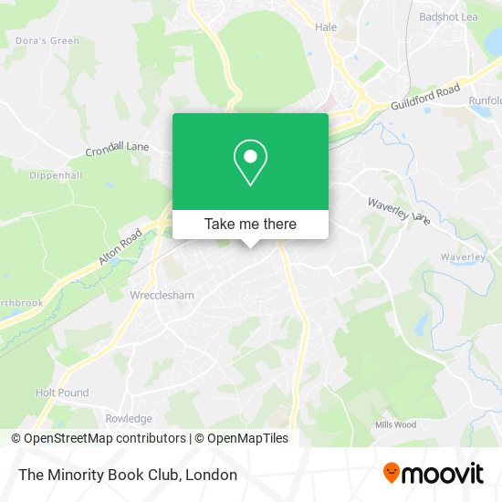 The Minority Book Club map