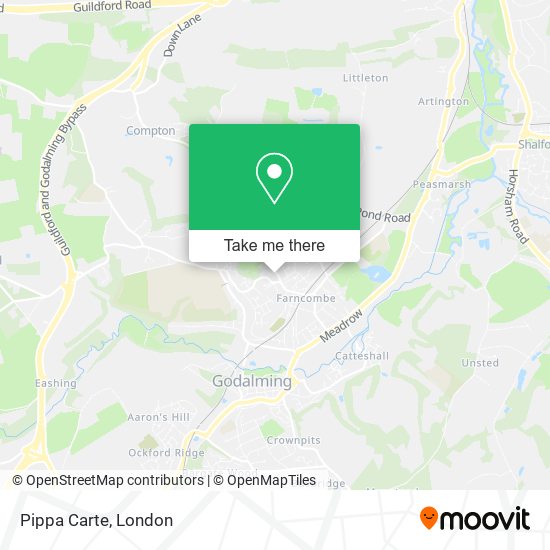 Pippa Carte map