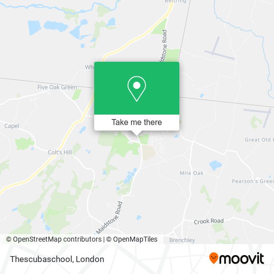 Thescubaschool map