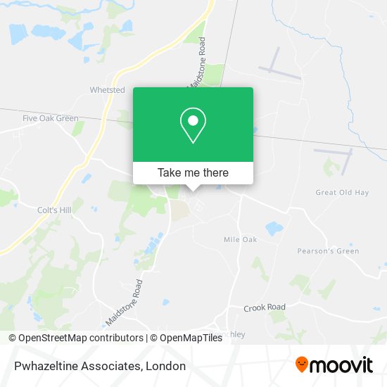 Pwhazeltine Associates map