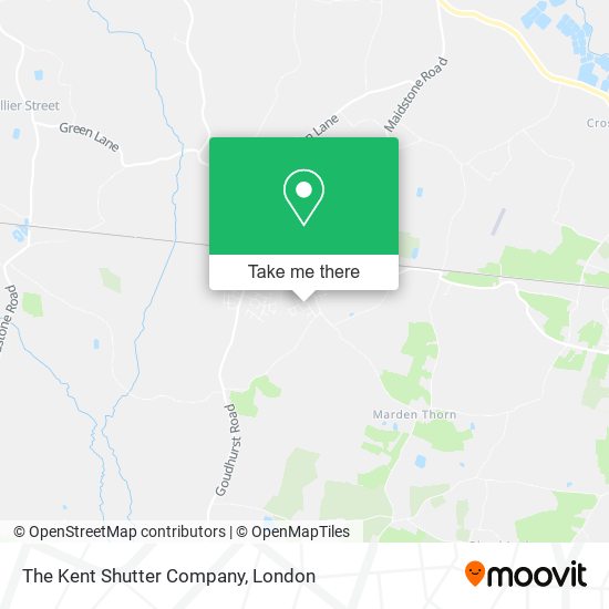 The Kent Shutter Company map