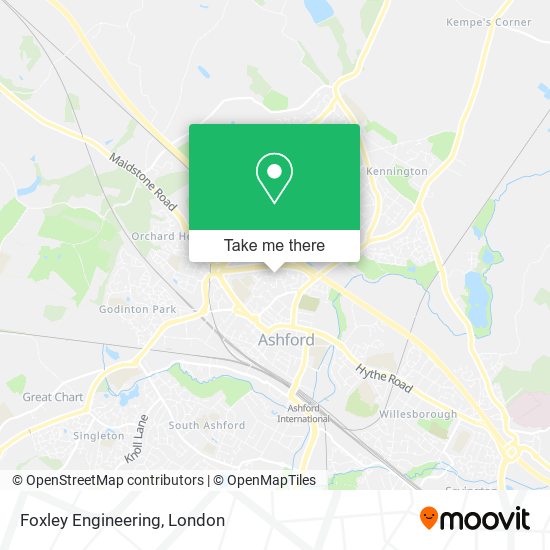 Foxley Engineering map