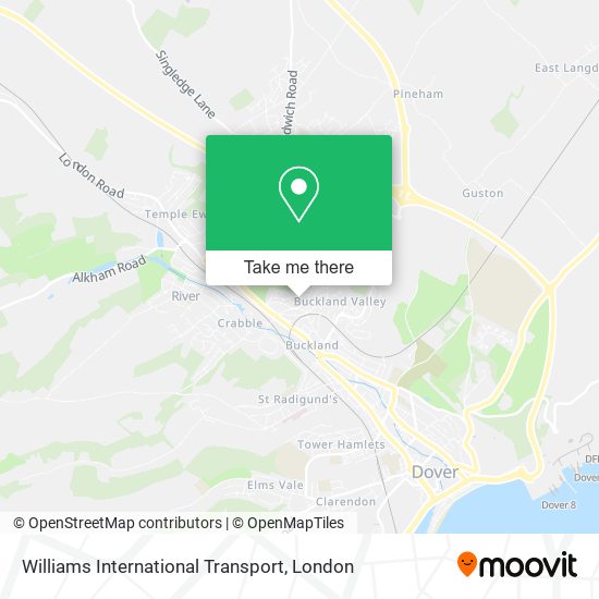 Williams International Transport map