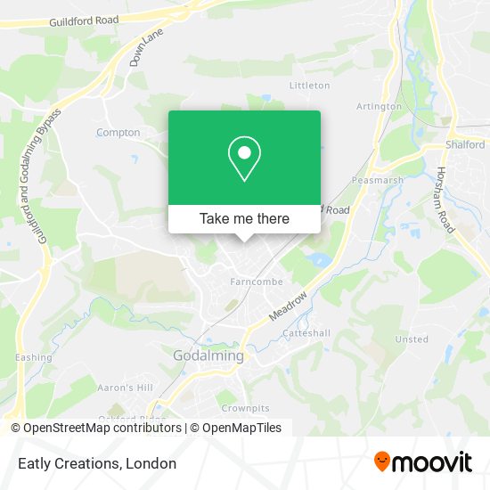 Eatly Creations map