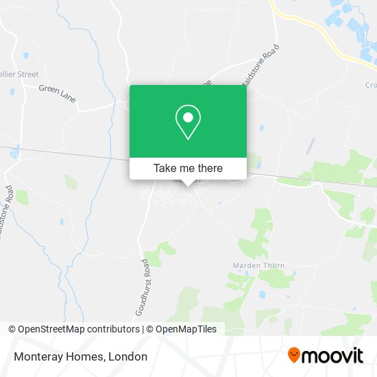 Monteray Homes map