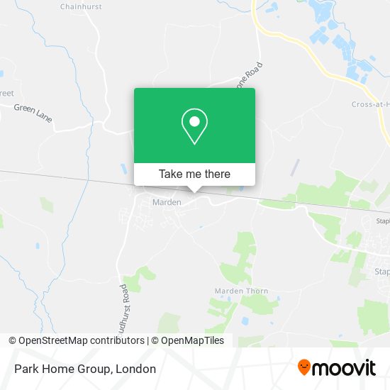 Park Home Group map