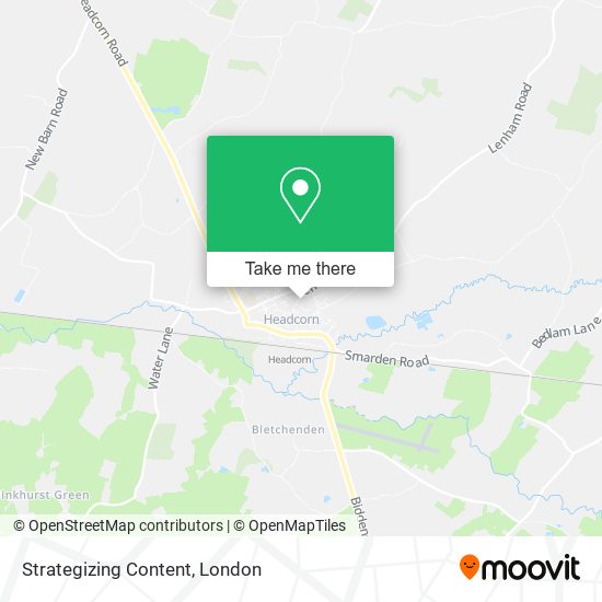 Strategizing Content map