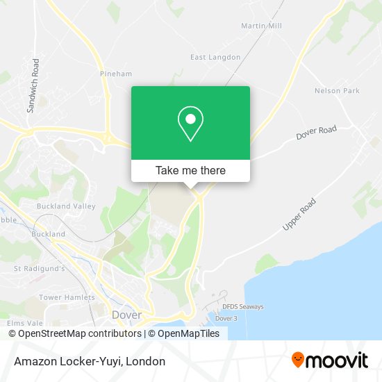 Amazon Locker-Yuyi map
