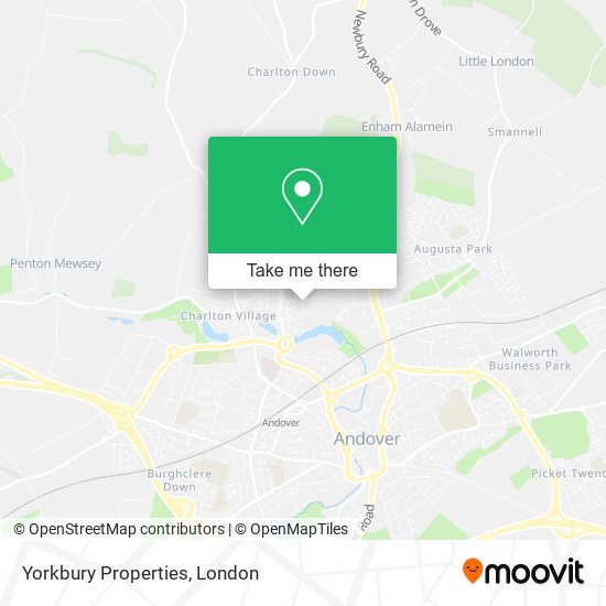 Yorkbury Properties map