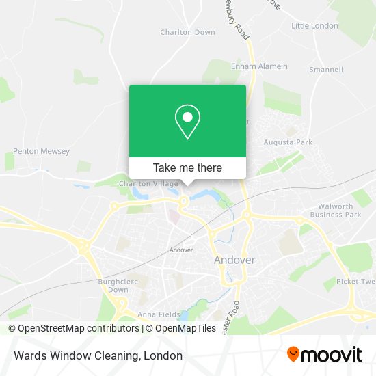 Wards Window Cleaning map