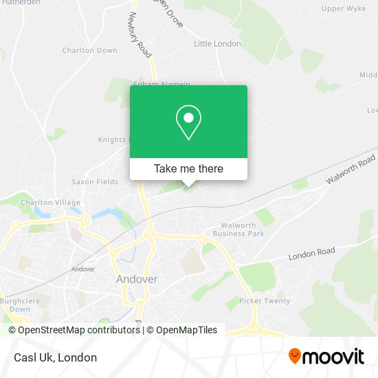 Casl Uk map