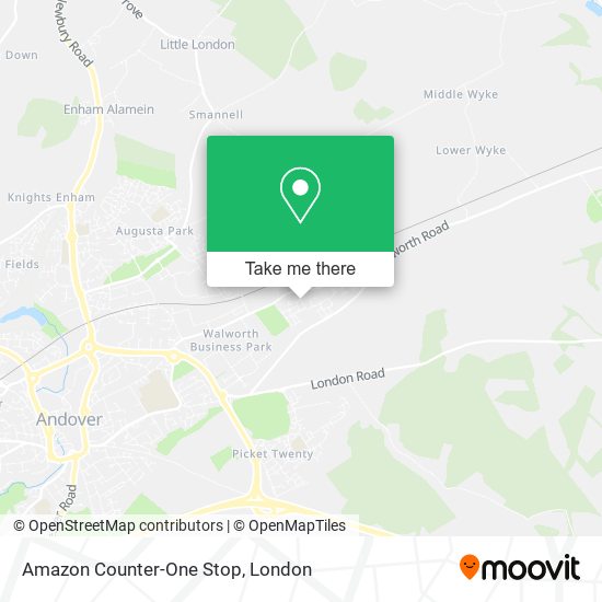 Amazon Counter-One Stop map