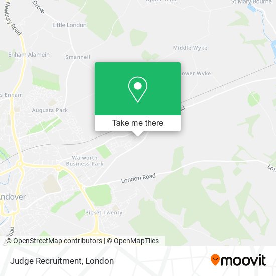 Judge Recruitment map