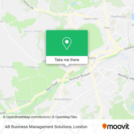 AB Business Management Solutions map