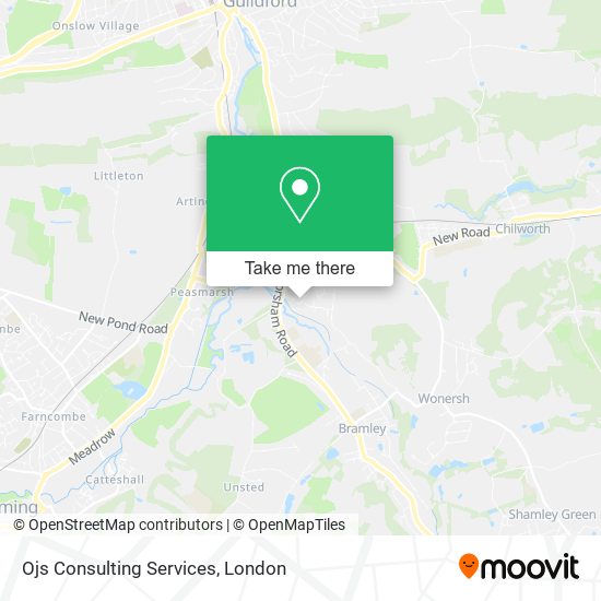 Ojs Consulting Services map