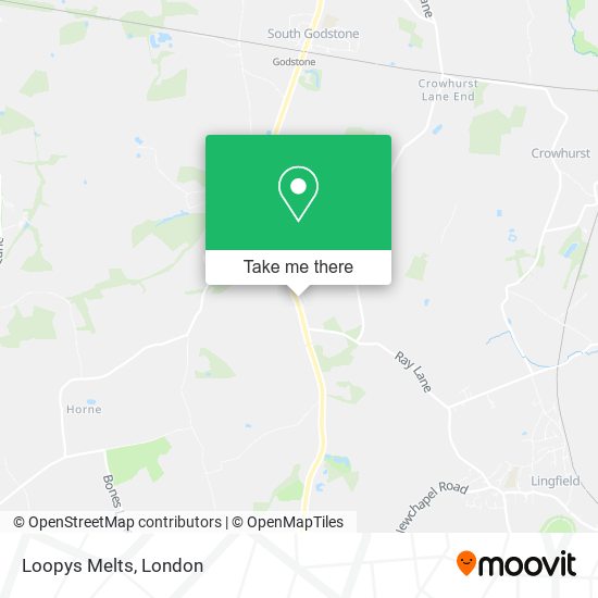 Loopys Melts map