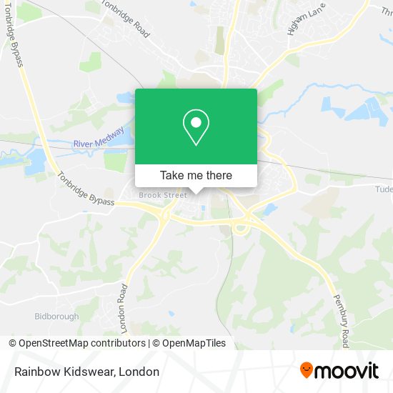 Rainbow Kidswear map