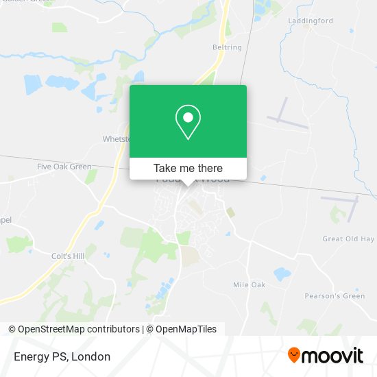 Energy PS map