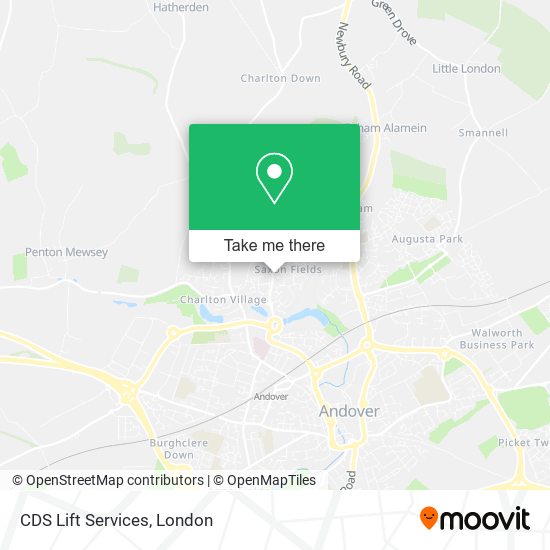 CDS Lift Services map