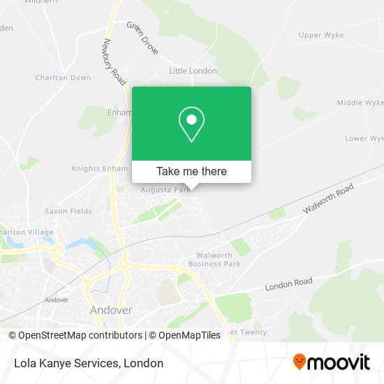 Lola Kanye Services map