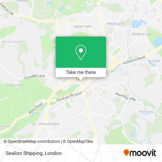 Sealion Shipping map
