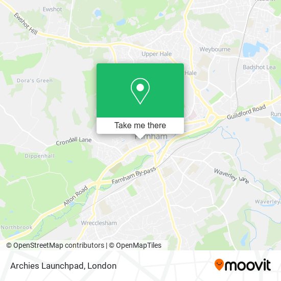 Archies Launchpad map