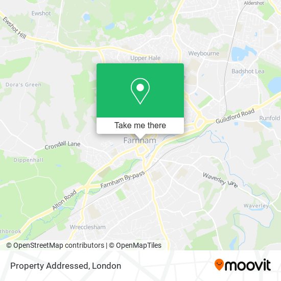 Property Addressed map