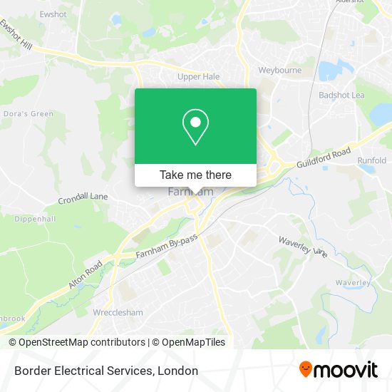 Border Electrical Services map