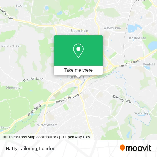 Natty Tailoring map