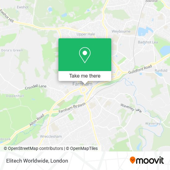 Elitech Worldwide map