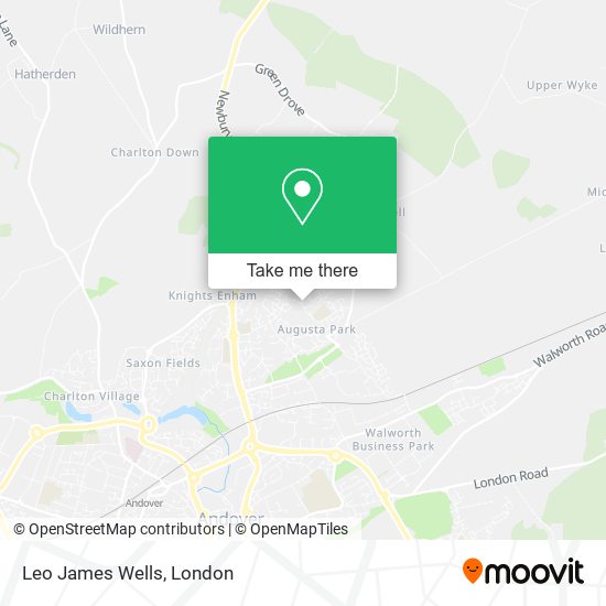Leo James Wells map