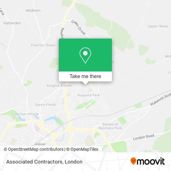 Associated Contractors map