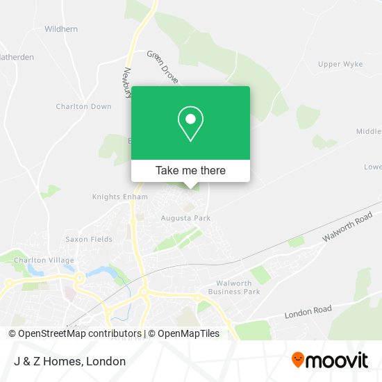J & Z Homes map