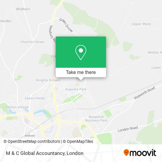 M & C Global Accountancy map