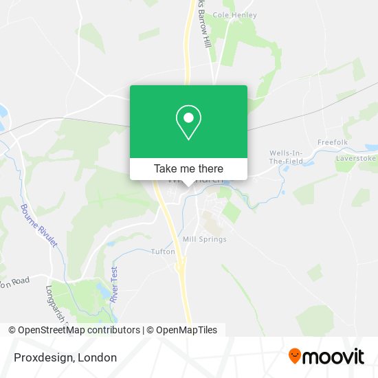 Proxdesign map