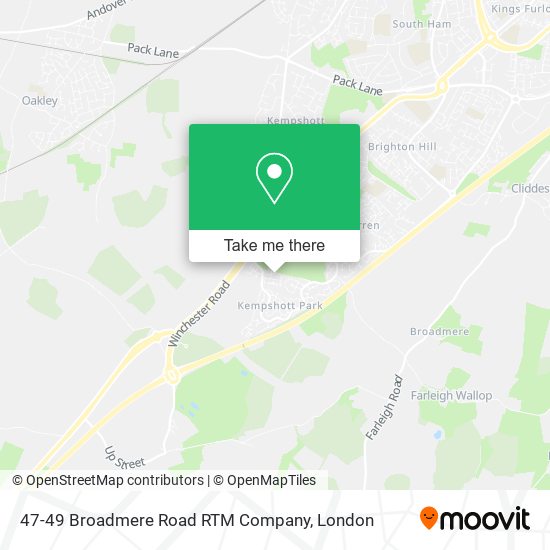 47-49 Broadmere Road RTM Company map