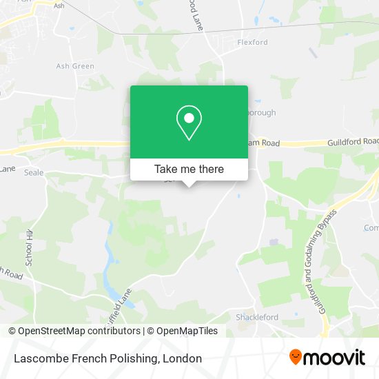 Lascombe French Polishing map