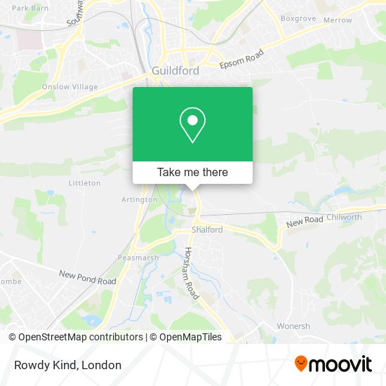 Rowdy Kind map