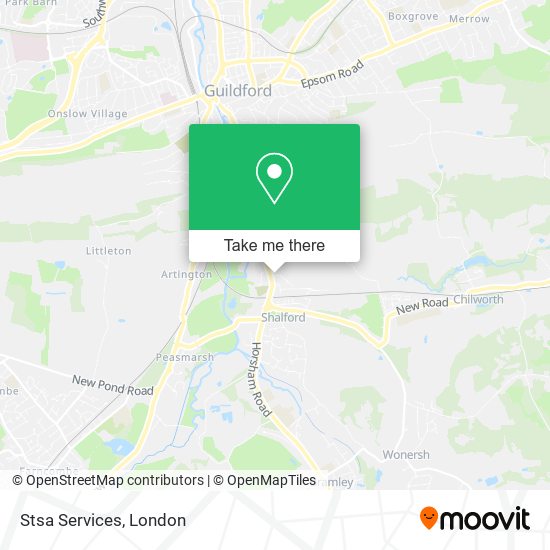 Stsa Services map