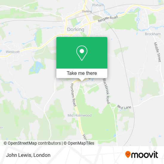 John Lewis map