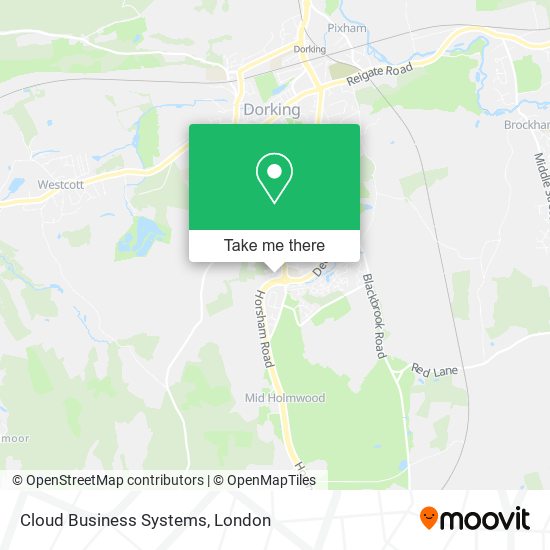 Cloud Business Systems map