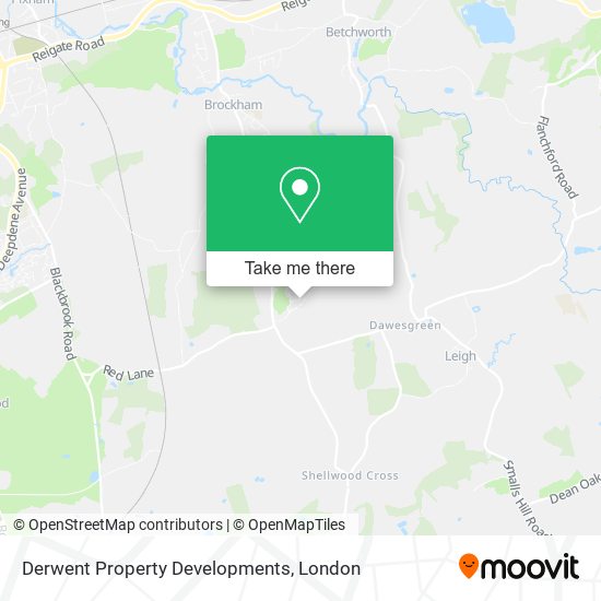 Derwent Property Developments map