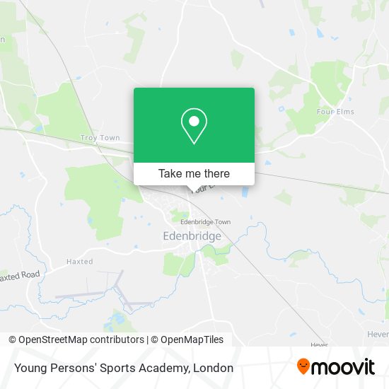 Young Persons' Sports Academy map