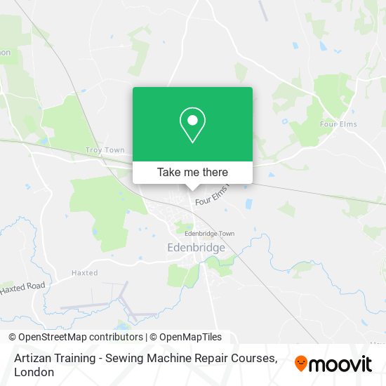Artizan Training - Sewing Machine Repair Courses map