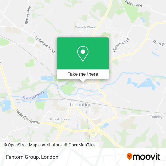 Fantom Group map